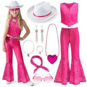 Girls Deluxe Cowgirl Set, NIB  9/10